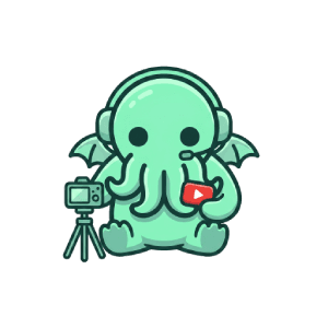 ktoolu 마스코트 — 유튜버 크툴루